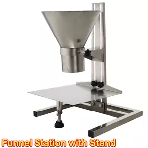 4" Funnel Filling Station with Stand & Scale Support for Quantitative Packaging - Picture 1 of 11