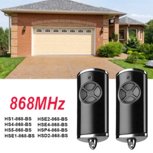 2x Garagentoröffner-Fernbedienung 868MHz für HORMANN HSE4/HSE2/HS1/HS4/HS5-BS DE - Bild 1 von 17