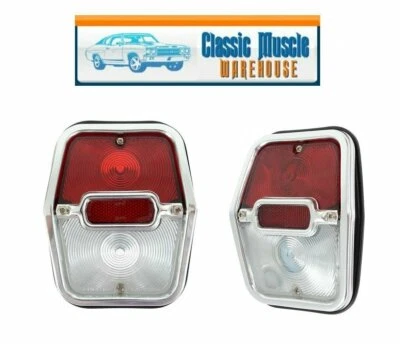 OER 899439 1962 1963 1964 Chevrolet Chevy II Nova Tail Lamp Assembly Set - PAIR - Image 1 of 4