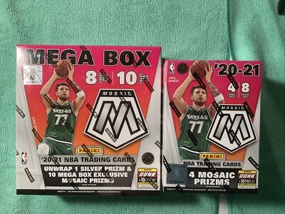 2020-21 Panini Mosaic NBA Basketball Mega Box & BLASTER  BOX Factory Sealed ,,,, - Image 1 of 4