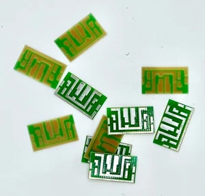 n°1 PCB luci led SMD per luci anteriori e terzo faro locomotive rivarossi H0 - Imagen 1 de 1