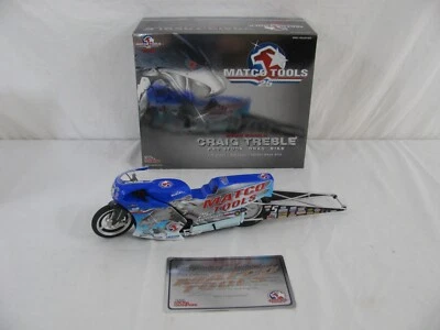 2004 RC2 Diecast 1/9 Graig Treble Matco Tools Iron Eagle Pro Stock Drag Bike - Image 1 of 4