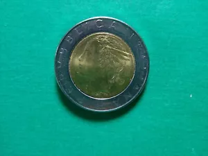 Moneda de 500 liras Italia 1983. - Imagen 1 de 2