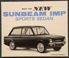 SUNBEAM IMP Sports Sedan Sales Brochure #3315/EX/USA