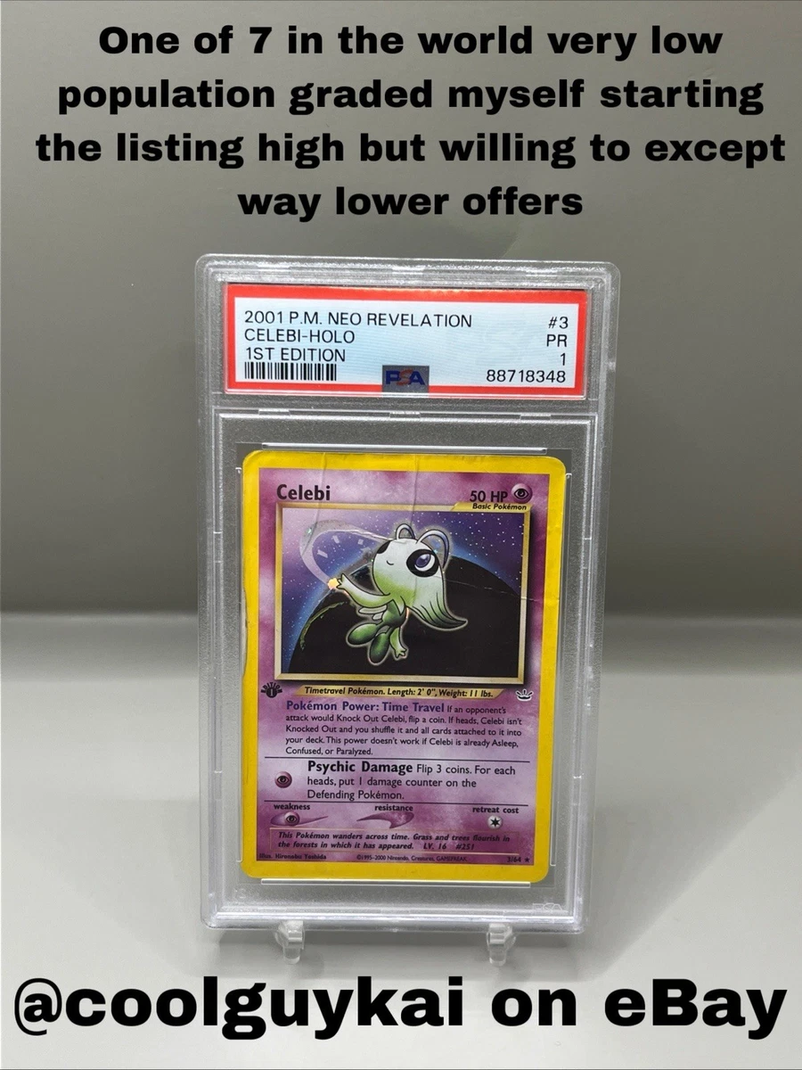 Pokémon TCG 1st Edition English Holo Rare Individual Collectible
