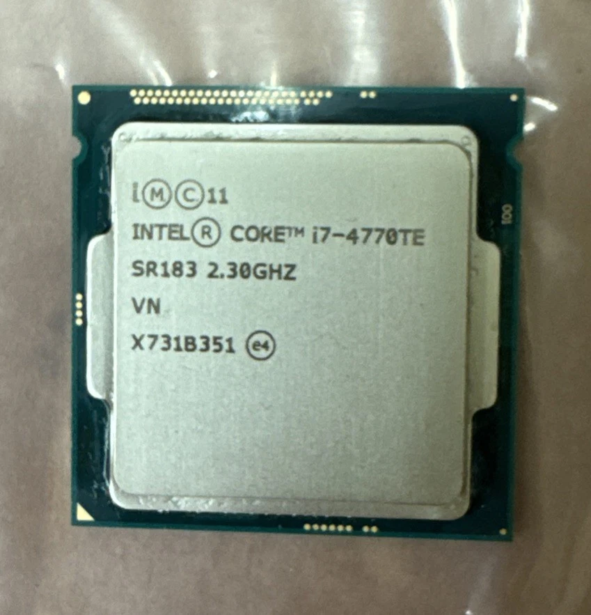 Intel Core i7-4770TE 2.30GHz Quad-Core CPU Processor | LGA1150 | SR183 | Haswell - Image 1 of 1