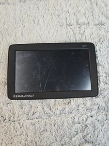 Truck GPS Rand Mcnally IntelliRoute TND 730LM Untested For Parts Crack In Screen - Picture 1 of 6