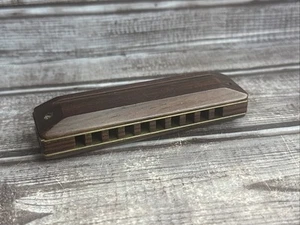 Suzuki Harmonica Pure Harp Mr-550 Llave de Bb 10 Agujeros Japón Marrón Oscuro - Imagen 1 de 11