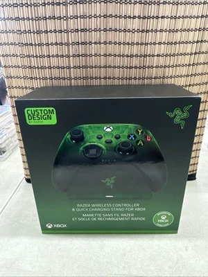 CONTROLADOR SEM FIO RAZER E SUPORTE DE CARREGAMENTO RÁPIDO PARA XBOX lacrado - Imagem 1 de 4