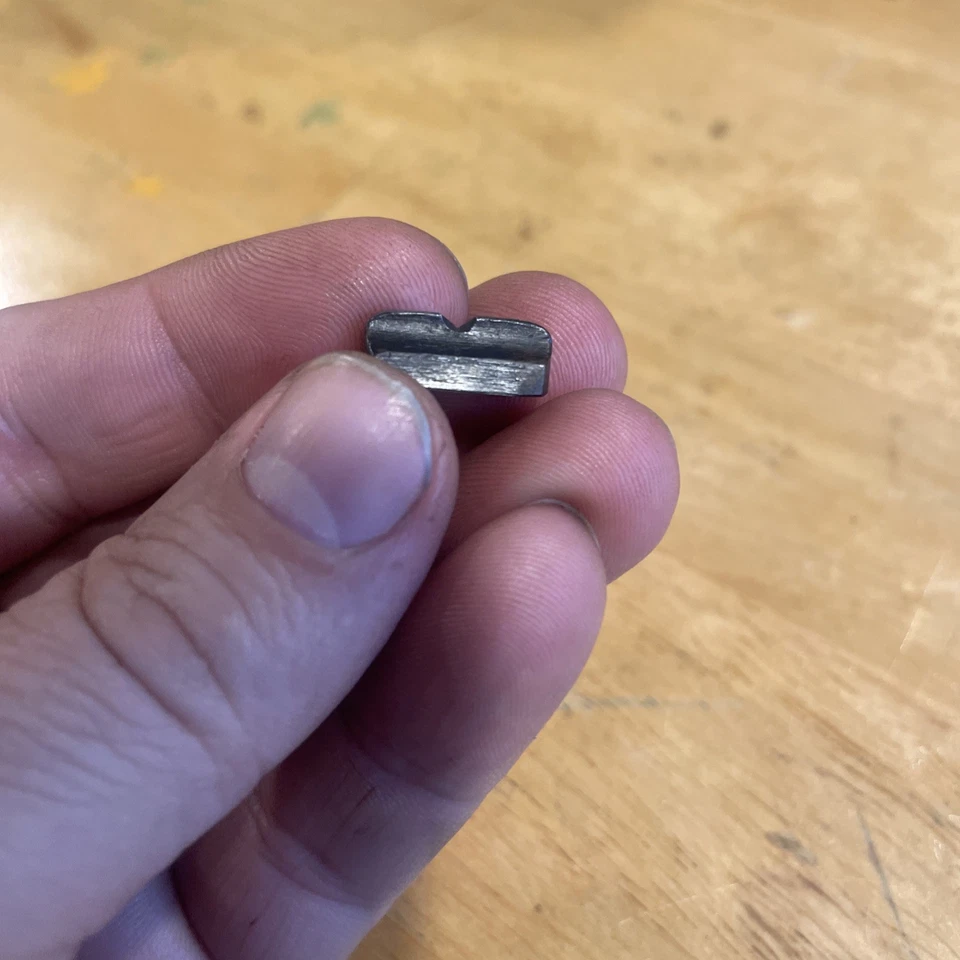 Mira trasera de fábrica pistola Colt 1911 original Primera Guerra Mundial usada 1914-1924 Ww1 USGI vintage Foto 1 de 4