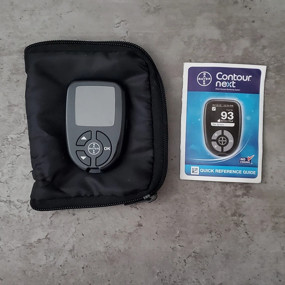 Contour Next Meter 糖尿病测试仪 血糖监测器 拜耳 7377 W 用户指南 — 第 1/2 张图片