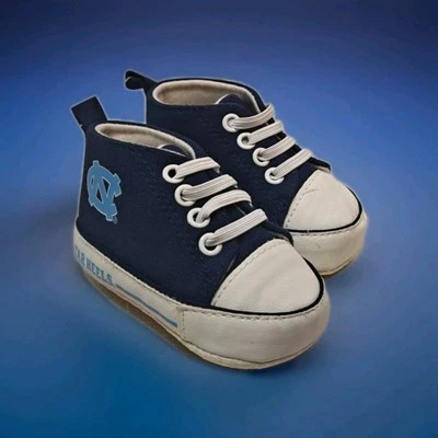 Zapatos de bebé Unc University Of North Carolina Tarheels NCAA talla 0-6 meses Foto 1 de 4