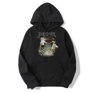 New RARE Pierce The Veil Graphic Print Mens Sweatshirt Hoodie S M L XL 234XL - Image 1 of 4