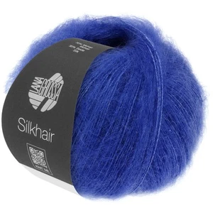 LANA GROSSA SILKHAIR Strickgarn Wolle (205 - Tintenblau) - Bild 1 von 5