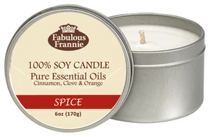 Spice 6oz Soy Candle Essential Oil Fabulous Frannie B3G1, Free Ship 2+ - Picture 1 of 1
