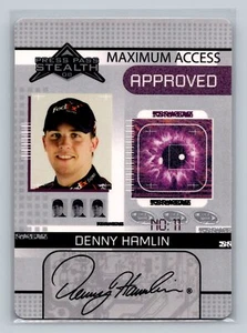 Denny Hamlin Joe Gibbs Racing 2008 Presseausweis Stealth #MA 11 - Bild 1 von 2