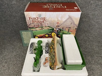 Ertl 1997 John Deere Foxfire Farm Tractor Model B & Wagon Late Harvest *NRFB* - Image 1 of 4