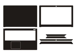 Laptop Sticker Carbon fiber Skin Cover for Acer Aspire VN7-591 VN7-571 15.6-inch - Picture 1 of 32