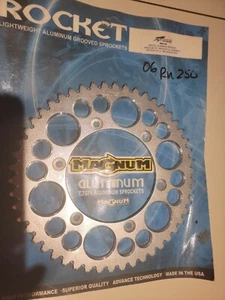 50T Rear Sprocket For Rm125 80-07/250 87-07 Rmx250 Rmz 250 07-20/450 Drz400/250  - Picture 1 of 1