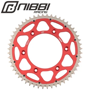 NIBBI 52T AI Rear Sprocket For HONDA CR XR 125 250 500 CRF250X/450X CRF450R/250R - Picture 1 of 4
