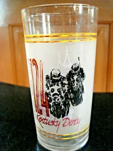 1998 Kentucky Derby Official 124th Running Mint Julep Glass "Real Quiet" Winner - Picture 1 of 8