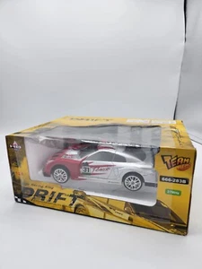 Drift ****Racing King Superior Car Triple Car RC Red & Silver #31 1:24 NIB - Photo 1 sur 6