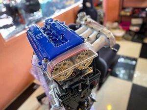Fit Honda B Series B16A B16B Clear Valve Timing Cover Civic EG6 EG9 Integra Vtec - Picture 1 of 13