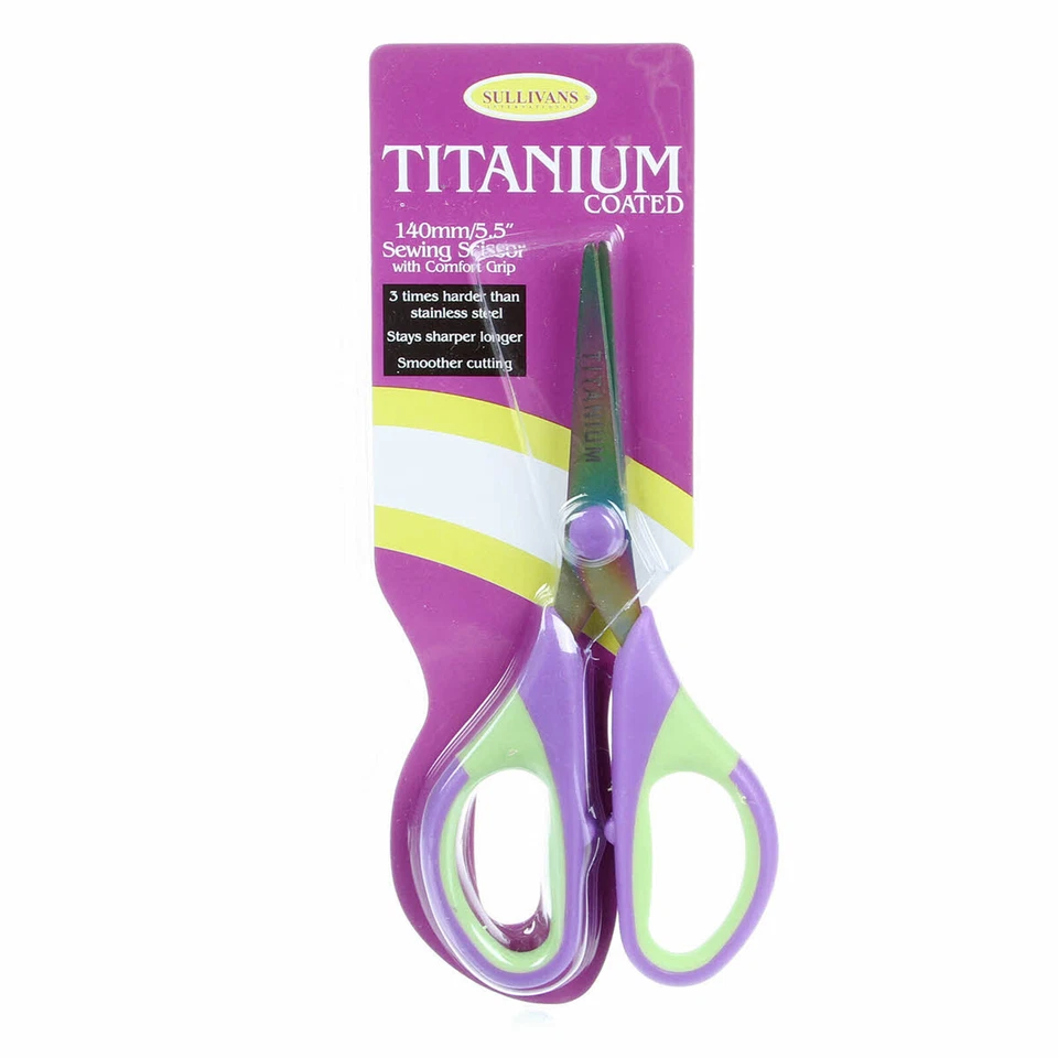 Sullivans 5 1/2 Inch Sewing Titanium Coated Scissors 15010 - Image 1 of 1