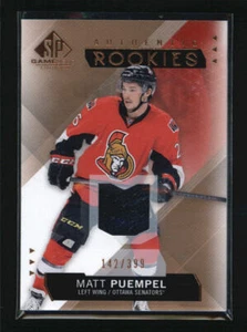 MATT PUEMPEL 2015/16 15/16 SP GAME USED ROOKIE JERSEY #142/399 AG3133 - Picture 1 of 1