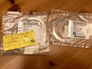 Genuine Saab 9-3 1.9DT/DTH & 9-5 Exhaust pipe gasket 55187584 New Genuine - Picture 1 of 1