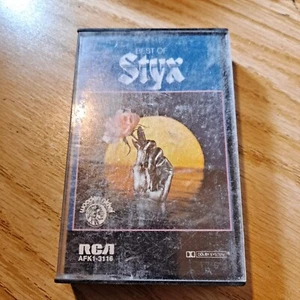 Styx Best Of Styx Cassette tape RCA 1977 Lady, you need love Classic Rock - Picture 1 of 3