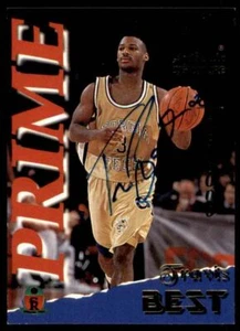 1995-96 Signature Rookies Autograph Travis Best Auto 2864/3000 Georgia Tech #5 - Picture 1 of 2