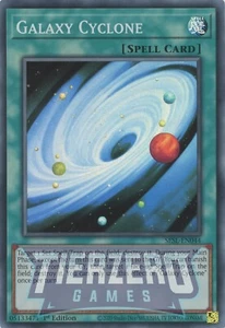 Yugioh Galaxy Cyclone SESL-EN044 Super Rare 1st Edition NM/LP - Picture 1 of 1