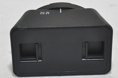 Tapa frontal de lente oblonga Hama 52 mm tipo a presión hecha en Alemania Occidental Foto 1 de 3