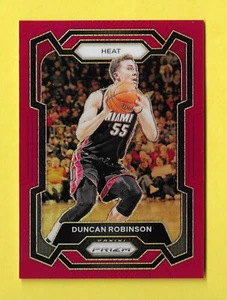 2023-24 Panini PRIZM ROT PRIZM DUNCAN ROBINSON #208 #d 220/299 MIAMI HEAT - Bild 1 von 2