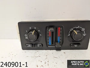 OEM 2007 GMC Envoy 4.2L HEATER A/C TEMPERATURE CLIMATE CONTROL PANEL SWITCH - Picture 1 of 8