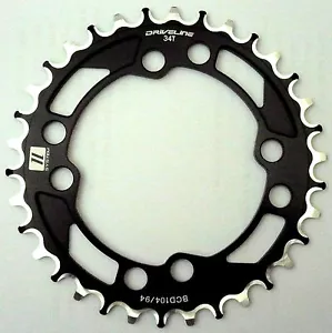 Anillo de cadena de transmisión gobike88 34T, BCD 104 mm, BCD 94 mm, 11 velocidades, ABN - Imagen 1 de 1