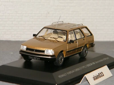 RENAULT 18 Type 2 Turbo D Break bronze ODEON 1/43 Ref 109 - Photo 1/4