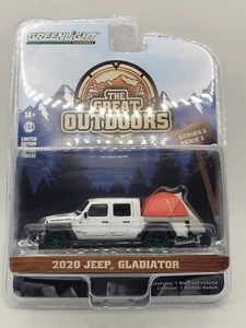 Greenlight ( Chase Green Machine Series 1 The Great Outdoors 2020 Jeep Gladiator - Picture 1 of 5