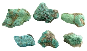 49,6 Gramm 6 natürlich stabilisiert Sonora FÄRBFREI blau türkis grobes Nugget TL3 - Bild 1 von 2