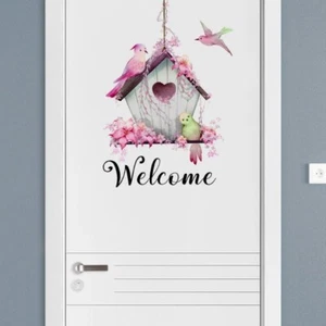 Wall Sticker Removable Flower Decal Vinyl Mural Family Art Welcome Home Decor - Picture 1 of 6