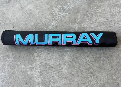 Old School Murray Trax BMX Bike Handlebar Bar Pad Cushion, Black 1990’s - Image 1 of 4
