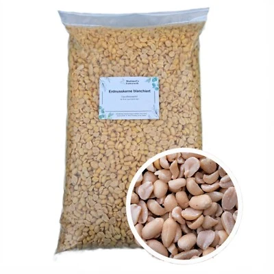 Matimels Futterwelt Erdnusskerne blanchiert, Erdnüsse für Vögel, Vogelfutter - Bild 1 von 3