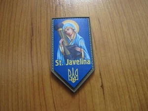 PVC St. JAVELINA TAKTISCHE MORAL UKRAINE AUFNÄHER MILITÄR CHEVRON UKRAINISCHE ARMEE c - Bild 1 von 1
