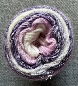 Herrschners Soho Playful 2 cakes Color 1160 Purple Paradise NEW Cotton/Acrylic - Picture 1 of 6