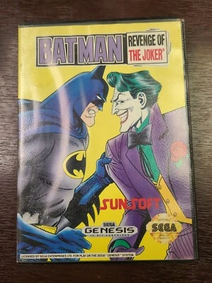 Batman: Revenge of the Joker (Sega Genesis, 1992) Tested with Case - Image 1 of 4