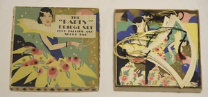THE "PARTY" BRIDGE SET W/TALLIES + SCORE PADS IN BOX - VINTAGE 1930's "RARE" - Picture 1 of 19
