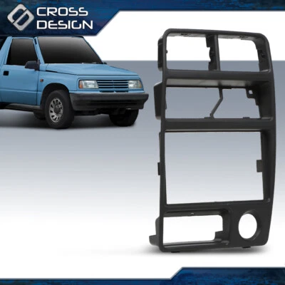Fit For 1992-1995 Geo Tracker Suzuki Sidekick Dash Radio AC Bezel Panel Trim - Image 1 of 4