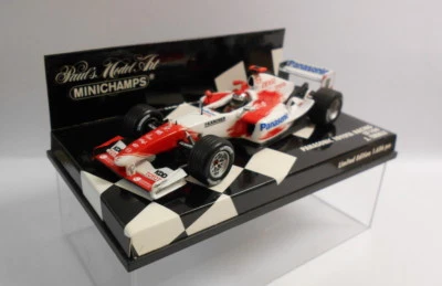 MINICHAMPS F1 1/43 Scale - 400 040216 PANASONIC TOYOTA RACING TF104 J.TRULLI - Image 1 of 3