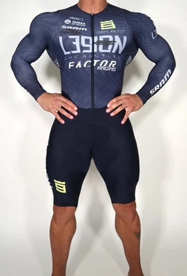 TRAJE ASIENTO ACOLCHADO CICLISMO MANGA LARGA HOMBRE TALLA MEDIANA Foto 1 de 4